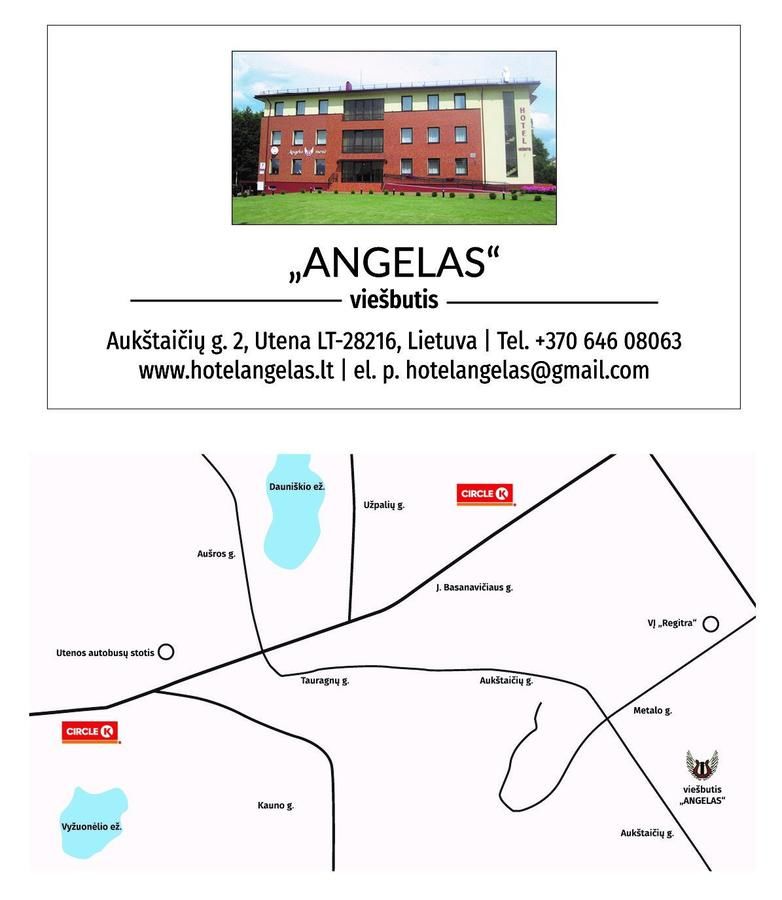 Отель Hotel Angelas Утена-8