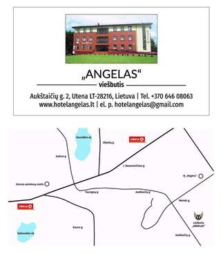Отель Hotel Angelas Утена-4