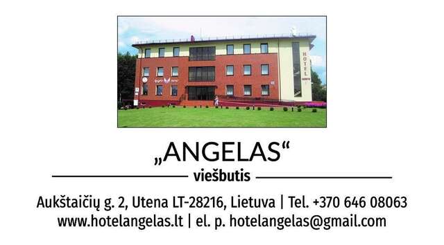 Отель Hotel Angelas Утена-6